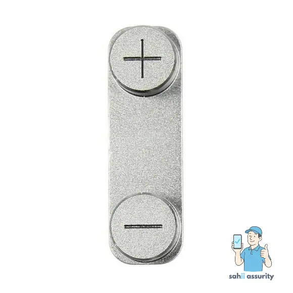 Volume Side Button Outer for Apple iPhone 5s Silver